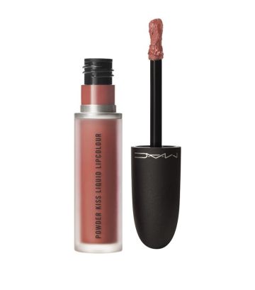 Името е MAC Powder Kiss Liquid Lipcolour – 996 Date‑Maker