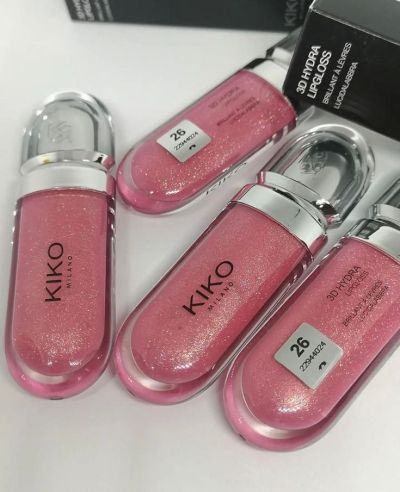 KIKO 3D Hydra Lipgloss – 26 Sparkling Hibiscus Pink