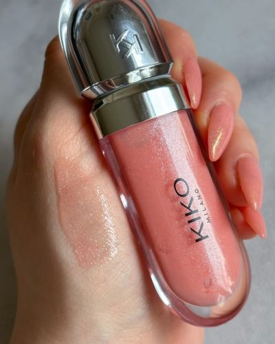 KIKO 3D Hydra Lipgloss – 04 Pearly Peach Rose