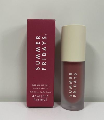 Summer Fridays Dream Lip Oil – Soft Mauve