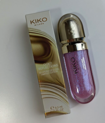 KIKO 3D Hydra Lipgloss 01 Glowing Lilac