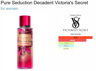 Victoria’s Secret Pure Seduction Decadent