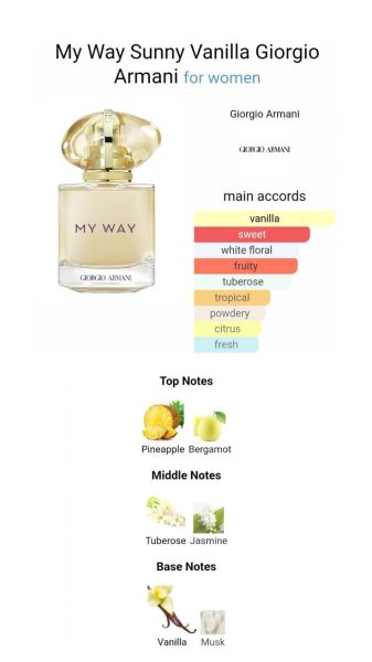 Armani My Way Sunny Vanilla