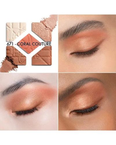 Diorshow 5 Couleurs Eyeshadow Palette in Coral Couture