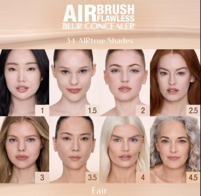  Charlotte Tilbury Airbrush Flawless Blur Concealer – 1.5 Fair