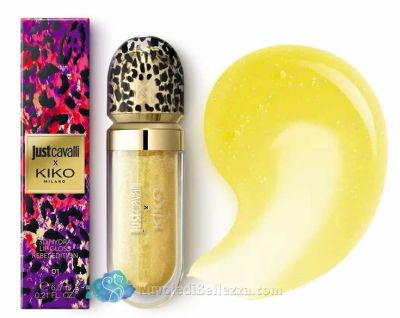 Just Cavalli X KIKO Milano 3D Hydra Lip Gloss – 01 Citrus Flame