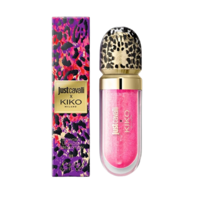 Just Cavalli X KIKO Milano 3D Hydra Lip Gloss  – 03 Flamingo Pop
